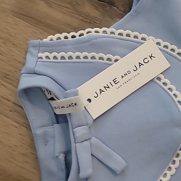 NWT Janie & Jack Blue Dress 3T - Picture 4 of 5